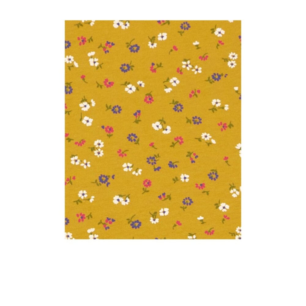 CARTERS NWT Girls Size 12 Yellow Floral Jersey Dress - Picture 2 of 10
